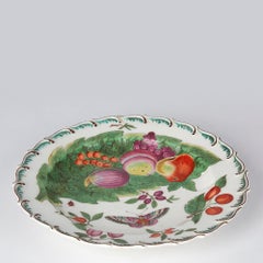 Chelsea Botanical Hans Sloane Porcelain Plate, circa 1755