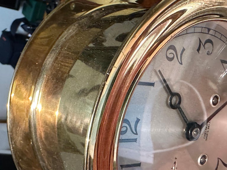 Chelsea Bronze Ships's Bell Clock For Sale at 1stDibs bell clock co