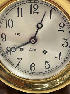 Chelsea Bronze Ships's Bell Clock