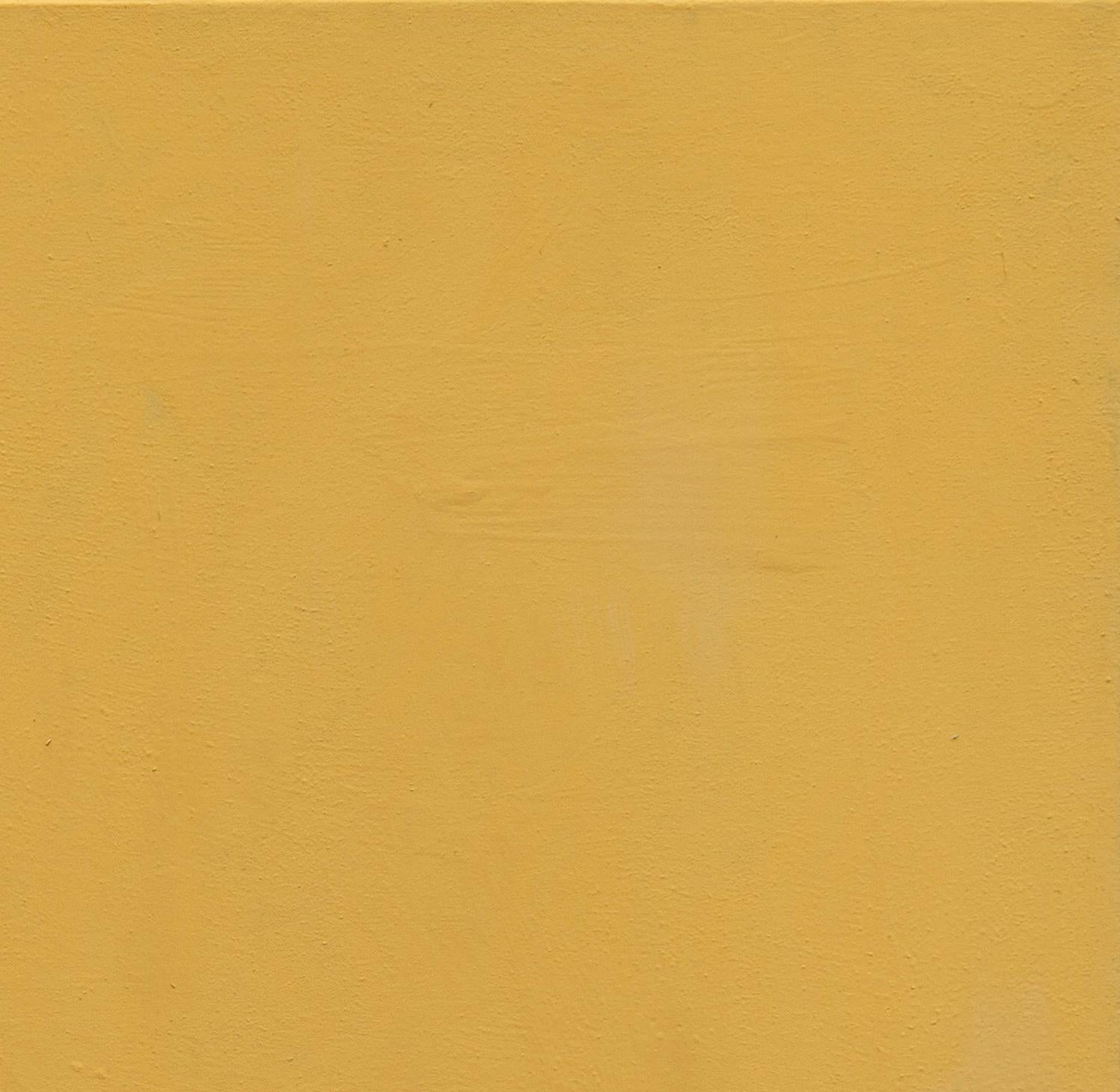 Impar With Yellow - 21st Century, Contemporary, Abstract Painting, Gold Leaf 3