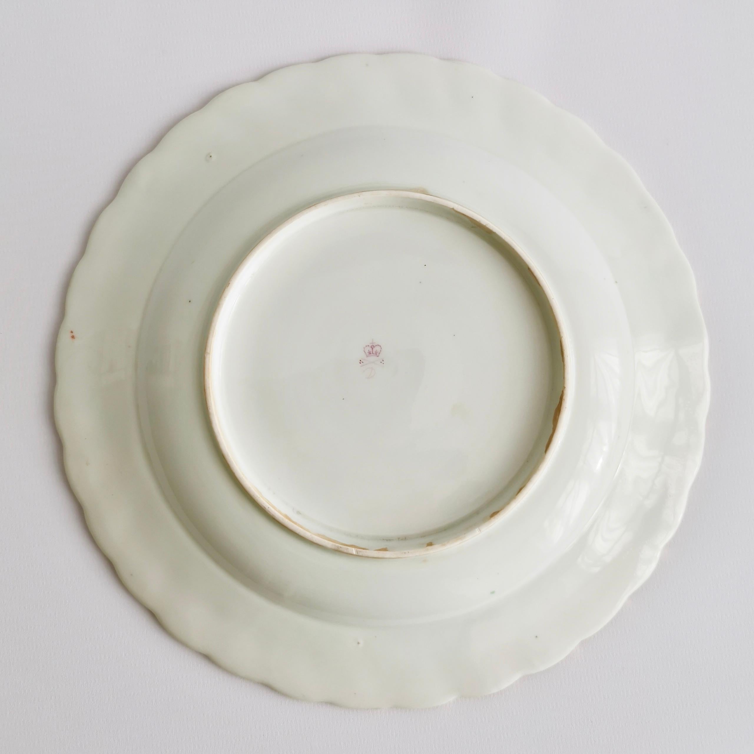 Crown Derby Porcelain Plate, Puce Cherubs by Richard Askew, Georgian ca 1785 For Sale 5