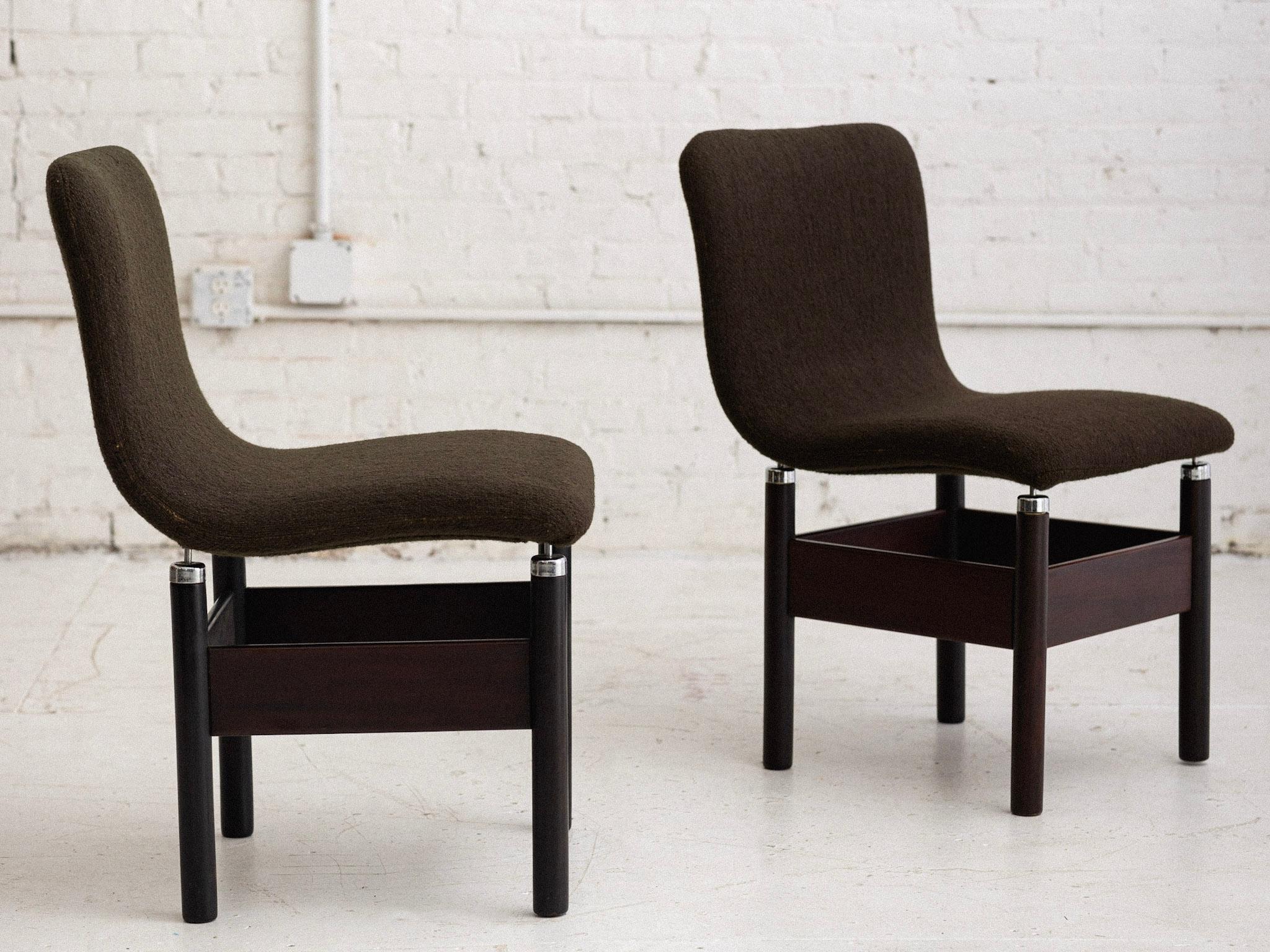 Italian ‘Chelsea’ Dining Chairs by Vittorio Introini for Saporiti, Set of 6 For Sale