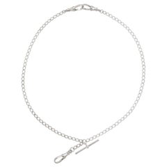 Chelsea Double Albert Chain in Sterling Silver