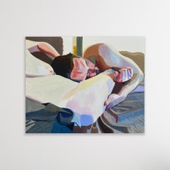 "Fawn" Contemporary Figurative Painting