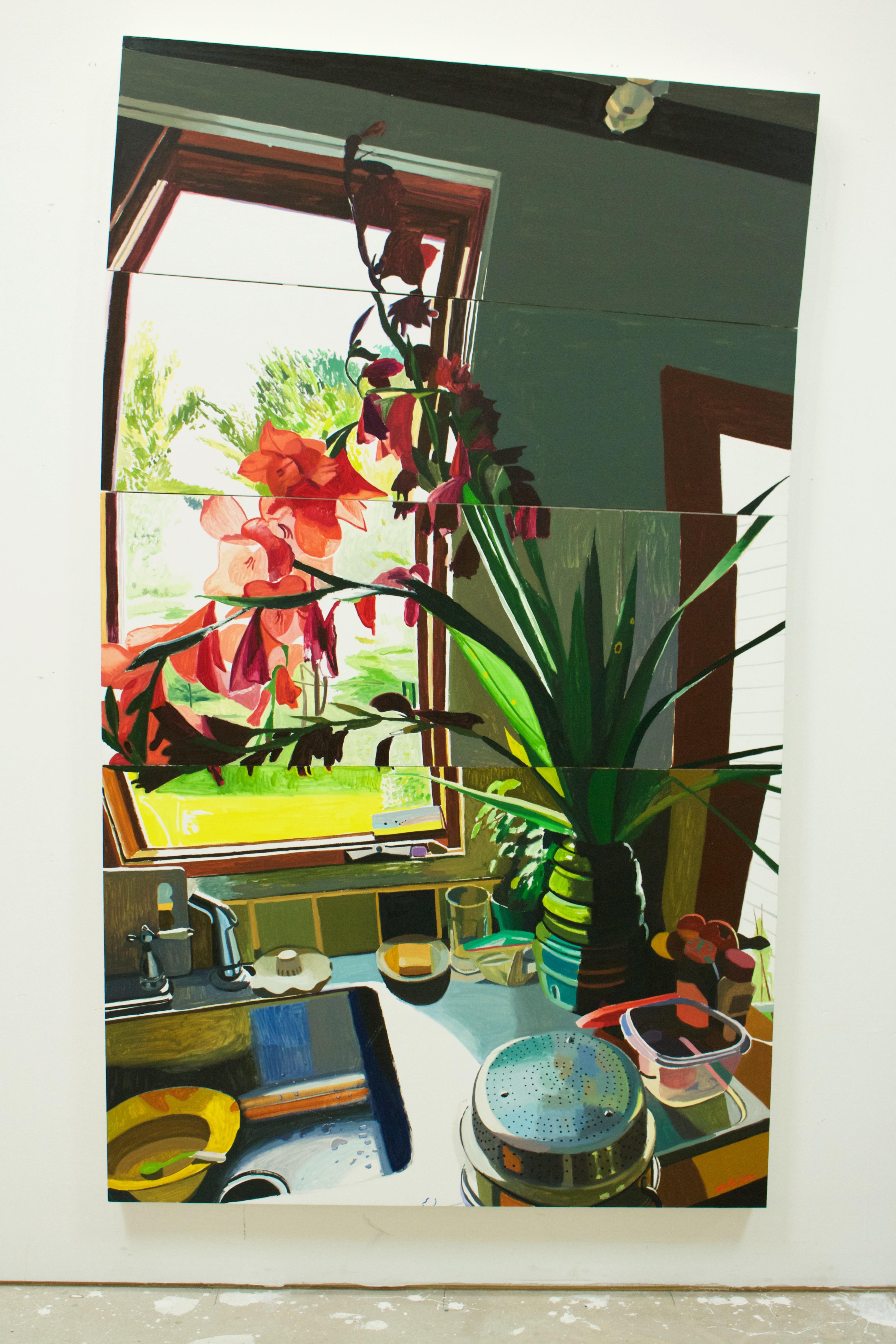 Flowers for a Secret - Painting by Chelsea Gibson