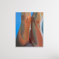 "High Self, Lower Body" - Contemporary Figurative Oil Painting