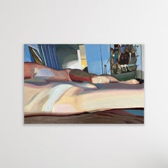 "Joint II" - Contemporary Figurative Oil Painting