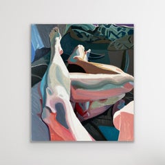 "Tidal Bodies" - Contemporary Figurative Oil Painting