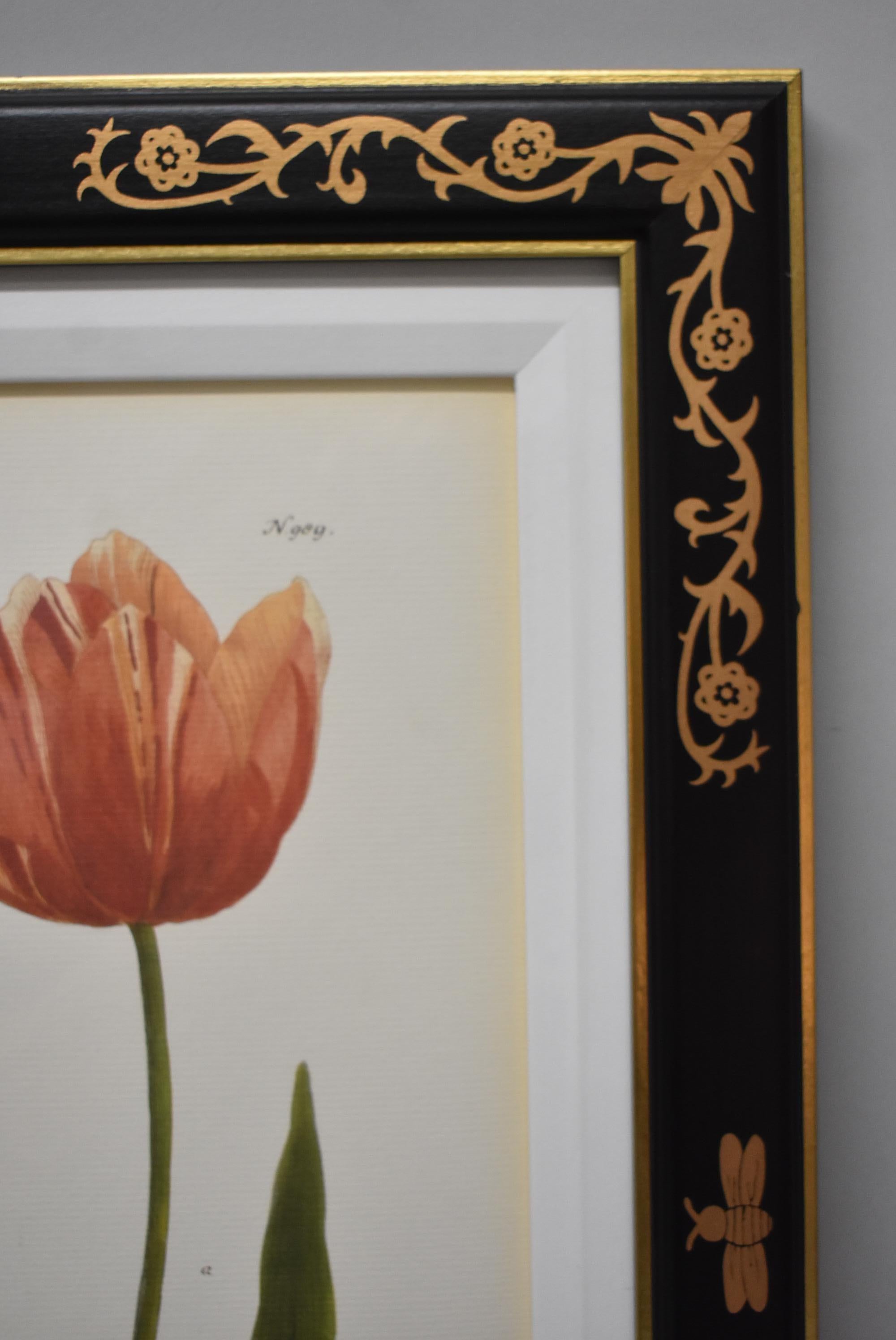 American Classical Chelsea House December Tulip D #988 Bumble Bee Frame