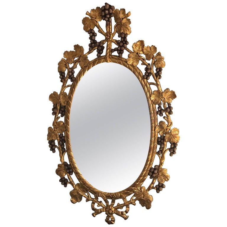 Chelsea House Oval Gilt Mirror For Sale at 1stDibs chelsea house mirrors