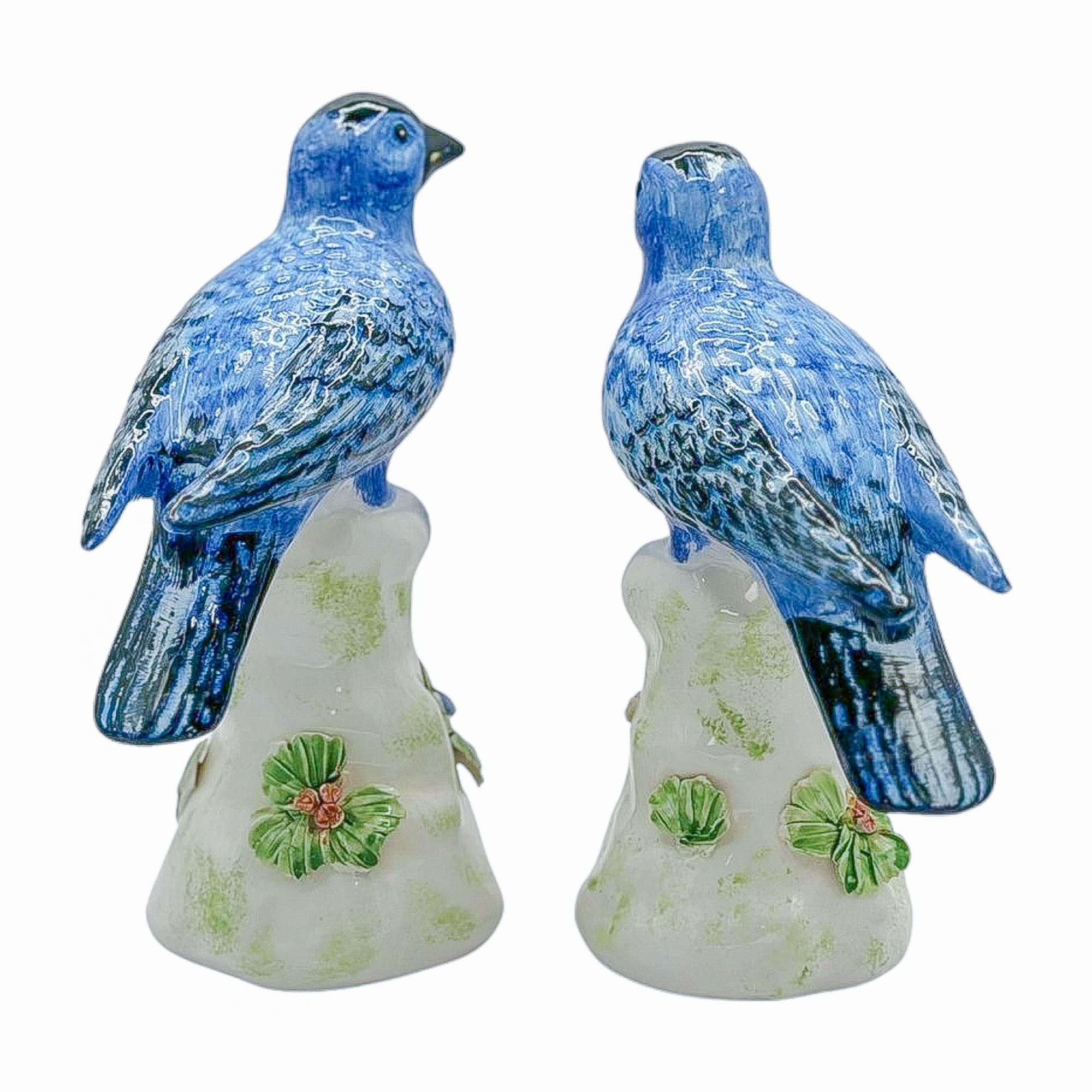 European Chelsea House Style Blue Birds For Sale