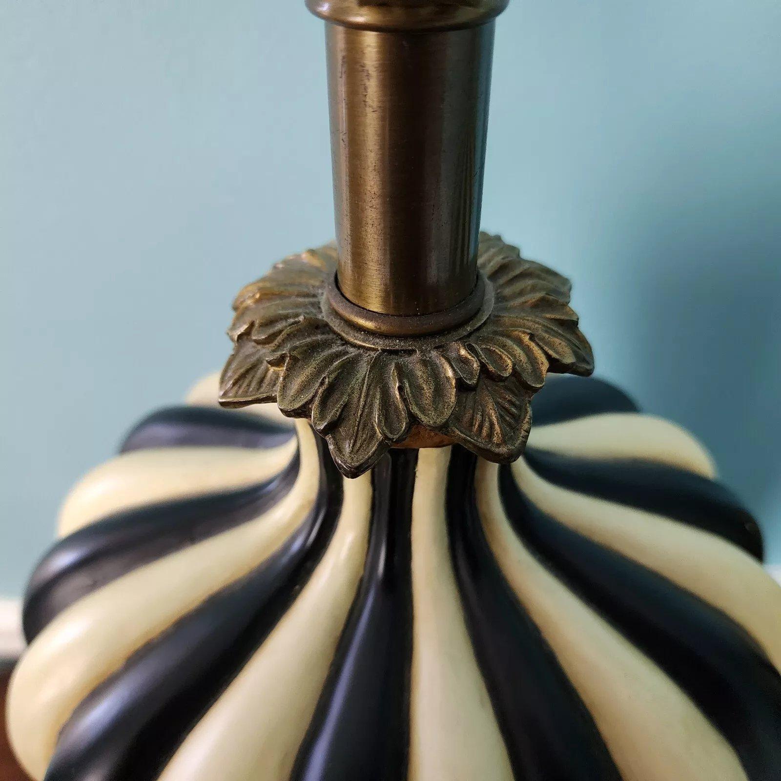 Metal Chelsea House Table Lamps Pair For Sale