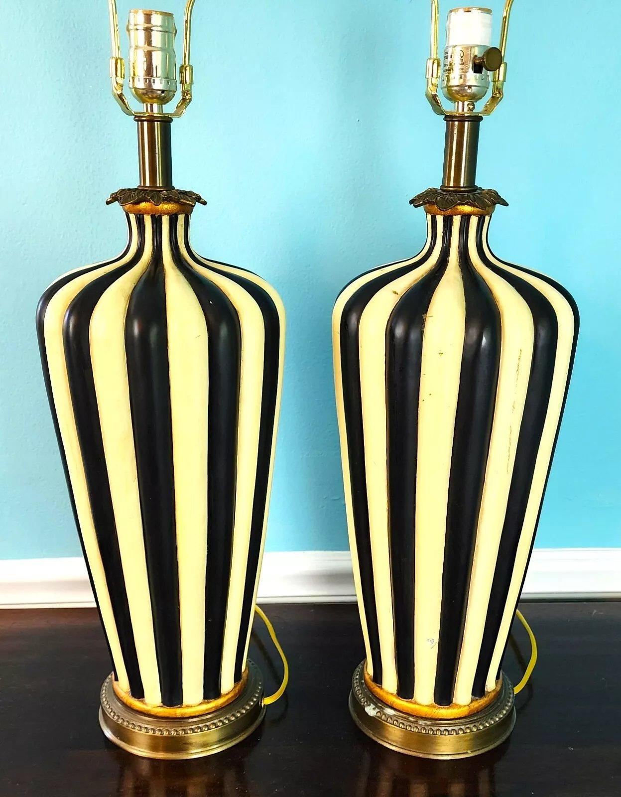 Chelsea House Table Lamps Pair For Sale 2