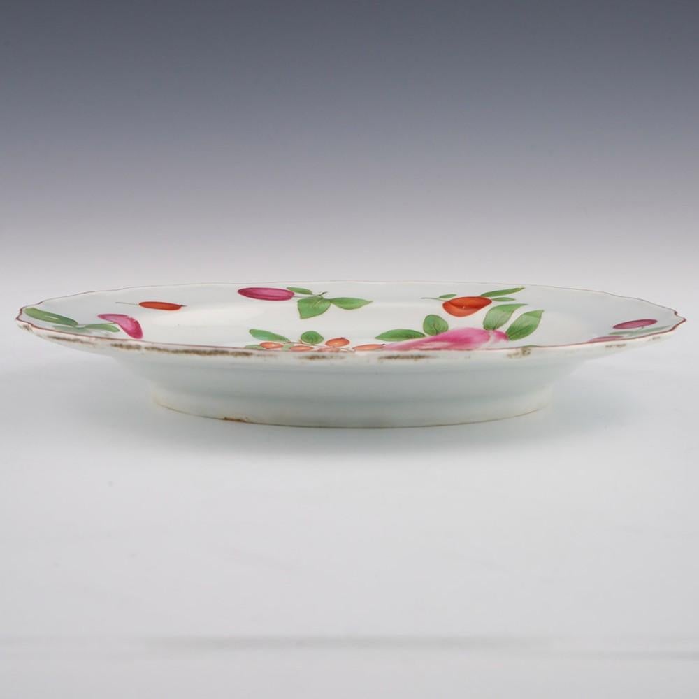 George III Chelsea Porcelain Dessert Plate  For Sale