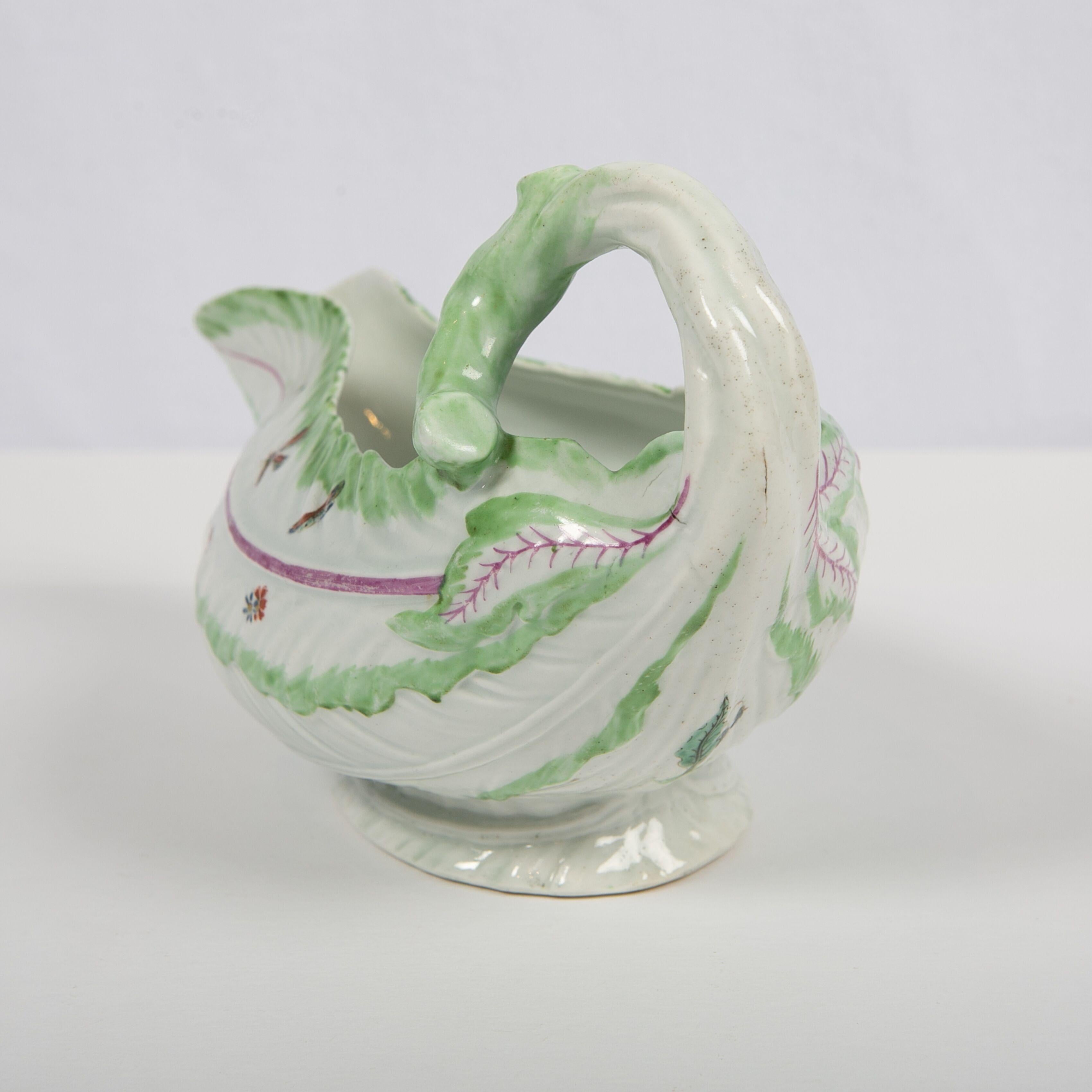 Worcester Porcelain Sauceboat, Made in England, 18th Century 8