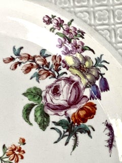 Chelsea Red Anchor Porcelain Dish Mid-18th Century England 1752-1756