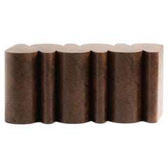 CHELSEA - rounded art deco coffee table by DRENDR