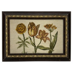 Chelsea Textiles Original Tulpen-Kunstwerk mit Gobelinstickerei 