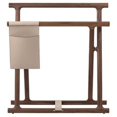 Chelsea Walnut Blanket Holder