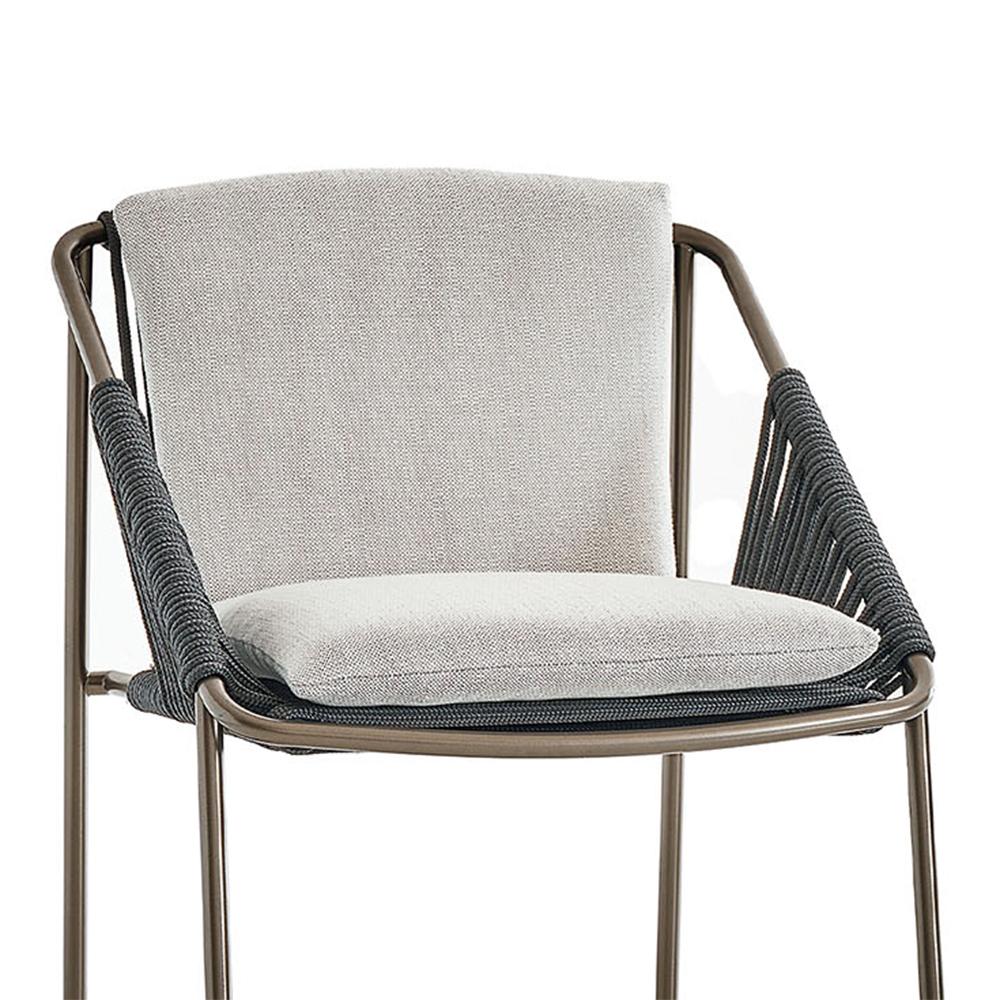 Chelsy Outdoor-Stuhl (Bronziert) im Angebot