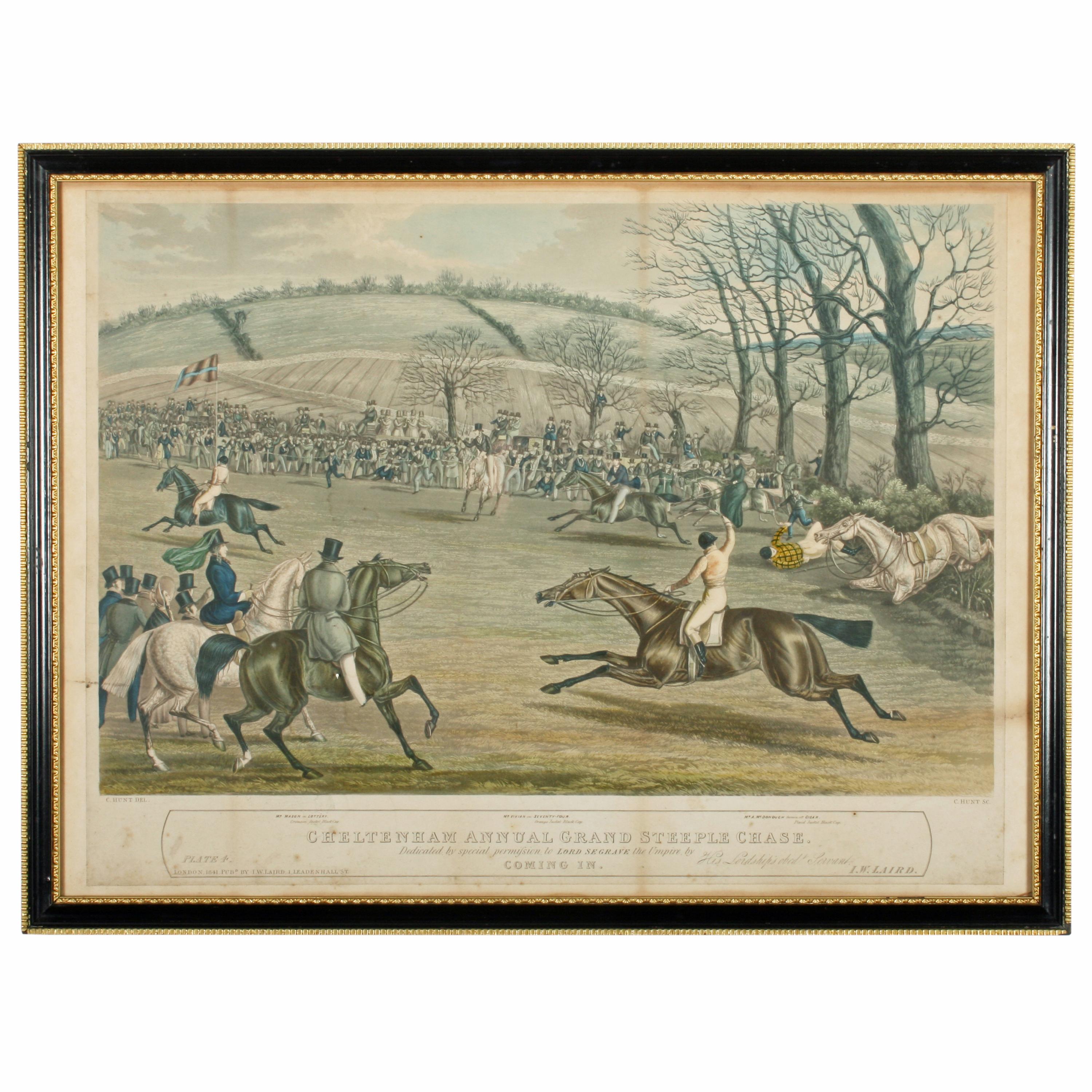 Cheltenham Grand Steeple Chase Etchings For Sale 1