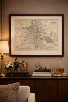 Cheltenham Urban Plan, Bacon’s New Large Scale Ordnance Atlas Map, 1885