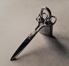 Tijeras Candado, Madrid, 1995 - Scissors, Padlock, Surrealism, Spanish Artist