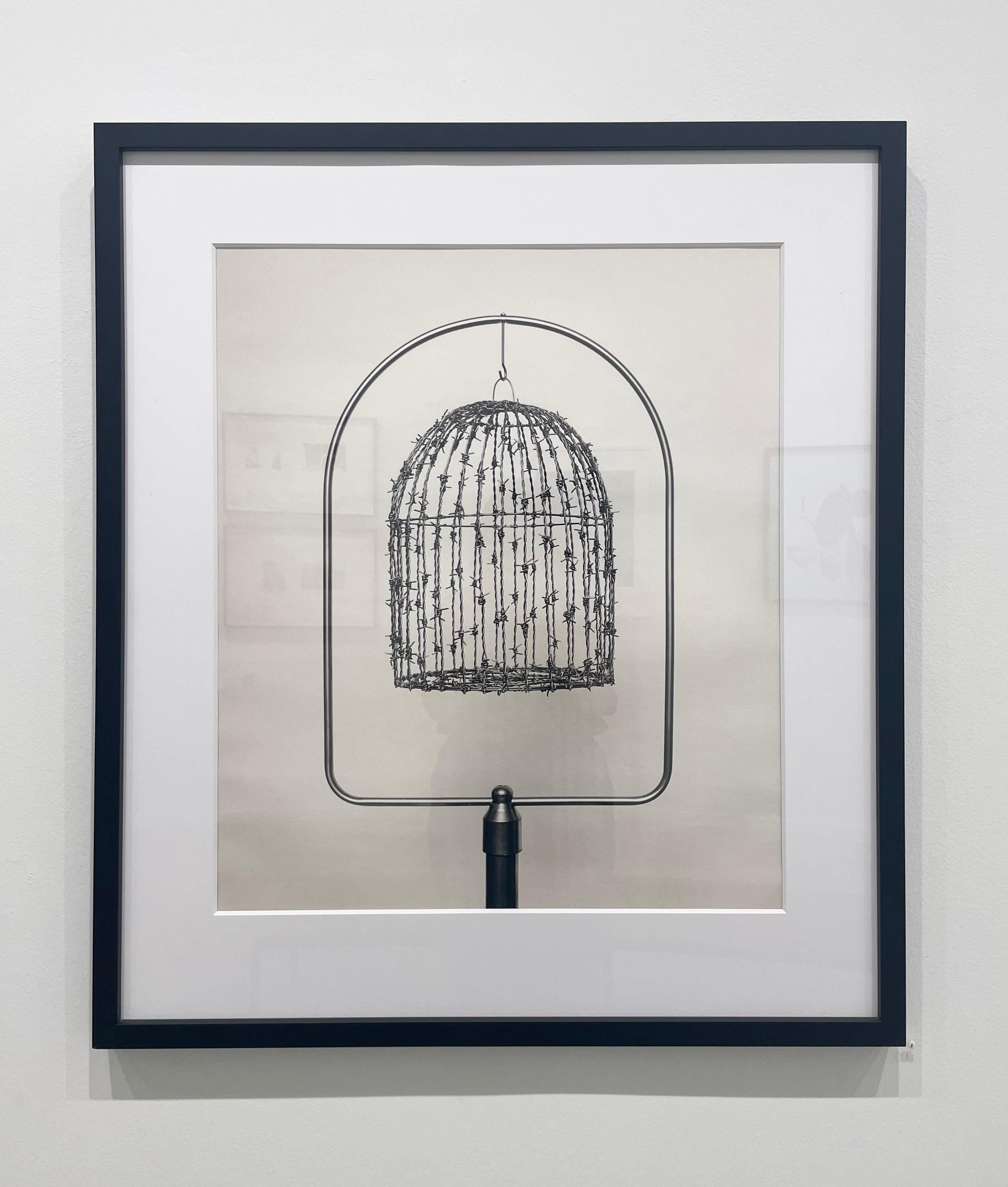 Untitled (Barded Wire Bird Cage) - Photograph by Chema Madoz