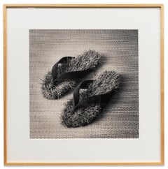 Untitled, Madrid (Sandals w/ Grass)