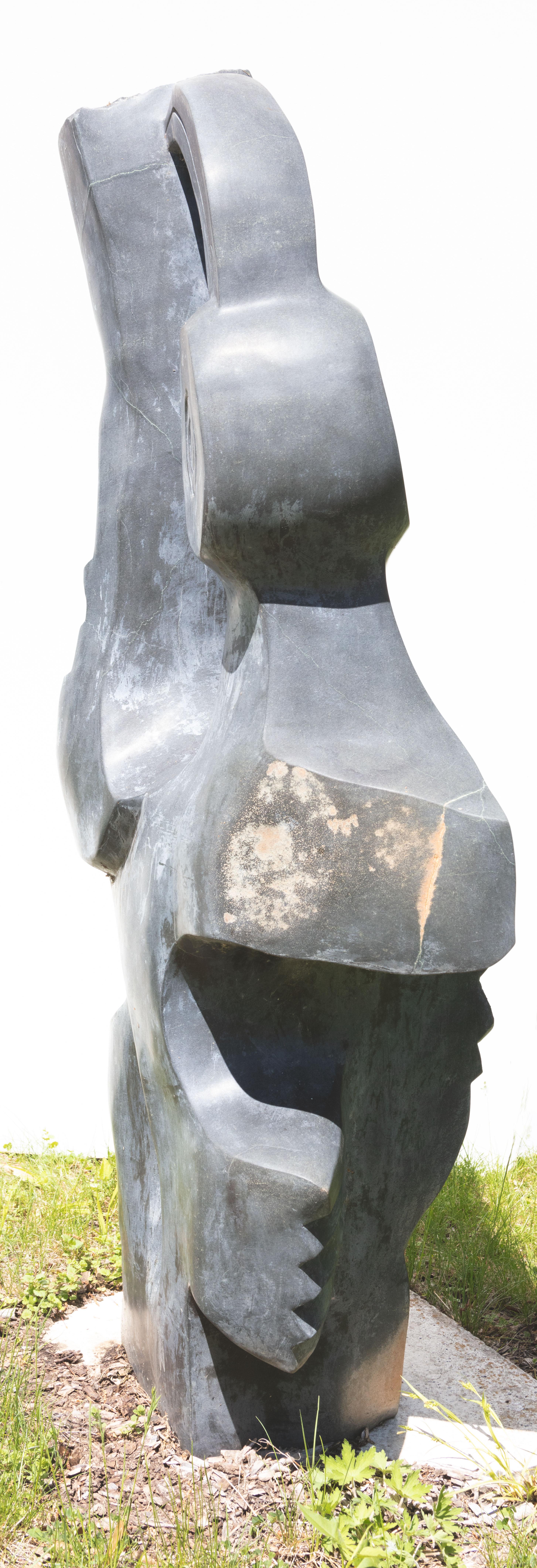 Mein besonderer Vogel (Stammeskunst), Sculpture, von Chemedu Jemali