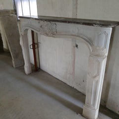 Cheminée ancienne Louis XV