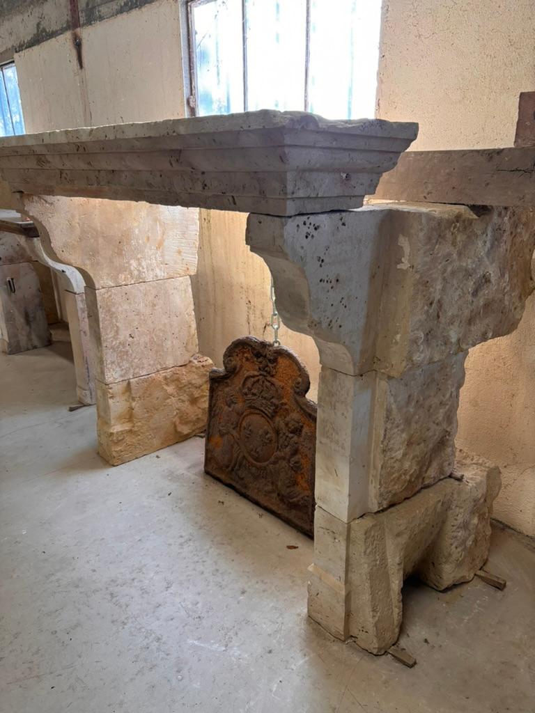 Cheminée campagnarde Française 1