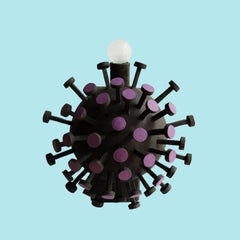 Chemoki-Ton-Lampe von Ia Kutateladze