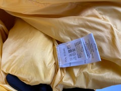 Chen Peng A/W2018 Yellow Bandana Puffer Jacket