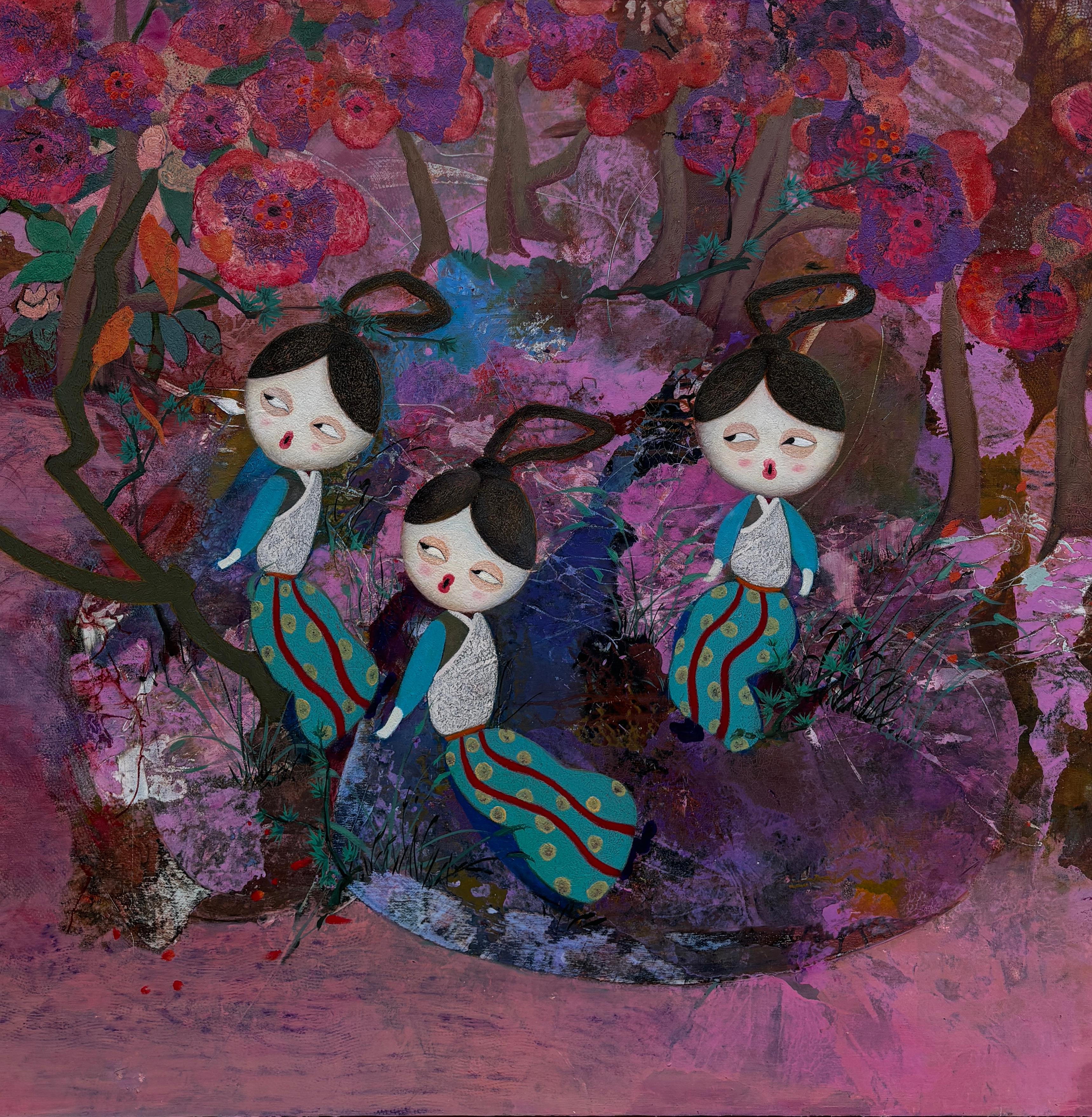Acrylic & Oil on canvas

Chen Xiao-Ying is a Chinese artist born in 1968 who lives & works in Yongzhou in the province of Hunan in China. Throughout her career for over thirty years, Xiao-Ying has developed her own pictorial language. Her new series