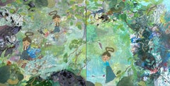 Zeitgenössische chinesische Kunst von Chen Xiao Ying - The Wind Sweeps the Wind Series 05