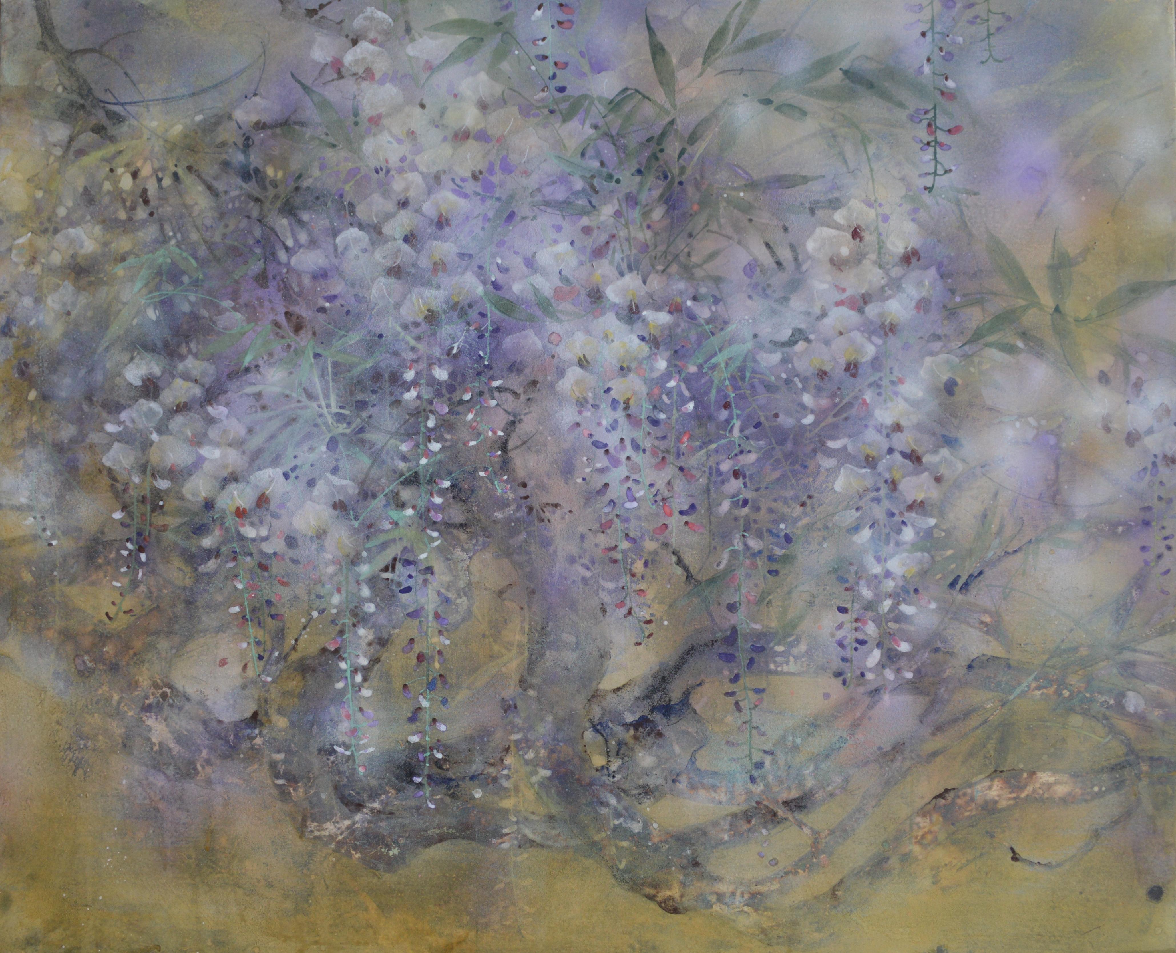 Clochette -  pigmento su carta Nihonga di Chen Yi Chen