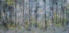 Passeggiata di Chen Yi Ching, Pittura Nihonga contemporanea, Foresta