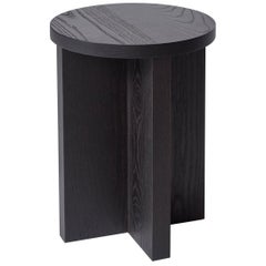 Chene Wood Stool in Oak, Maple or Ash