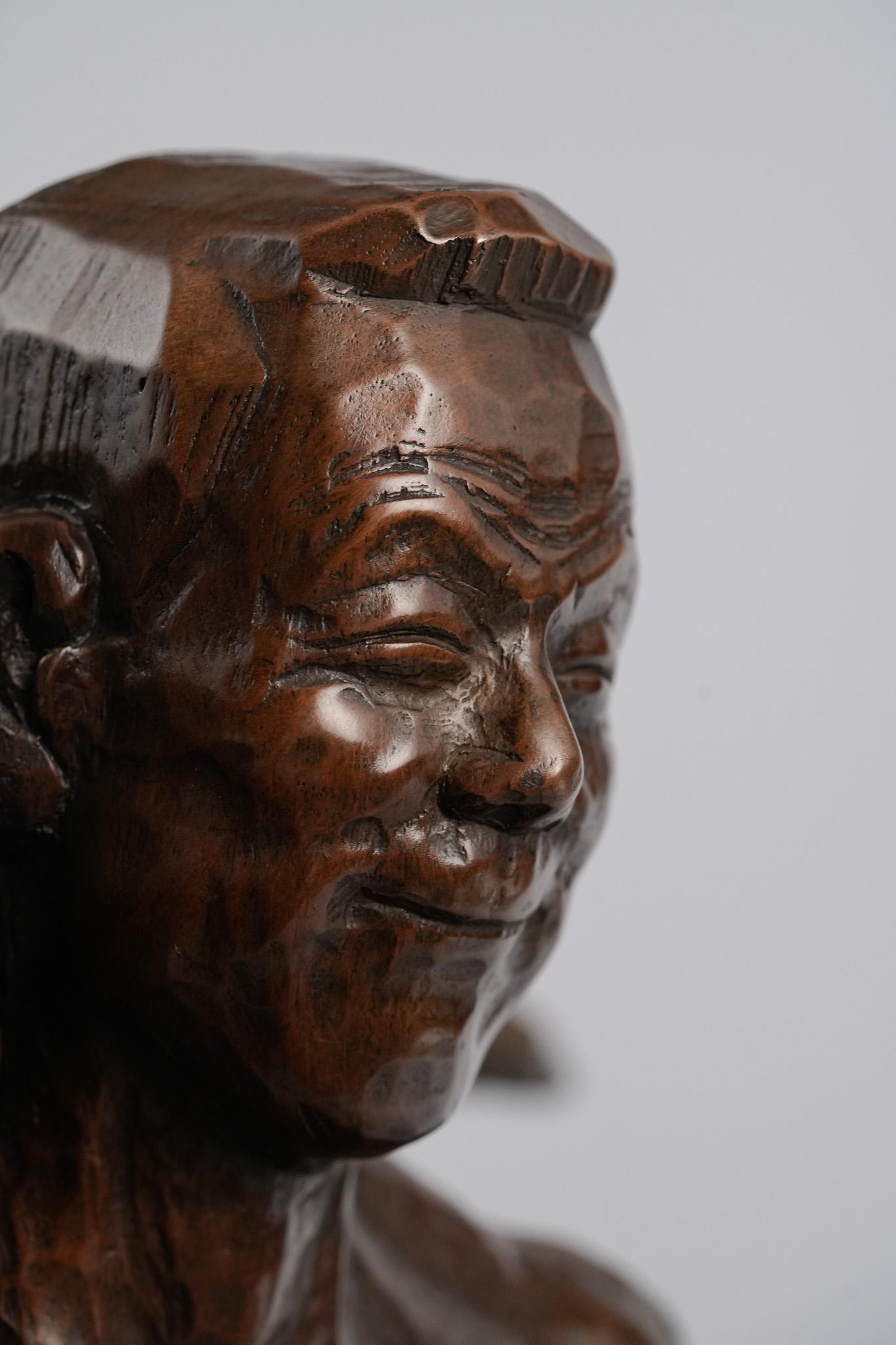 Great Catch, Contemporary Bronze Figure Sculpture For Sale 3