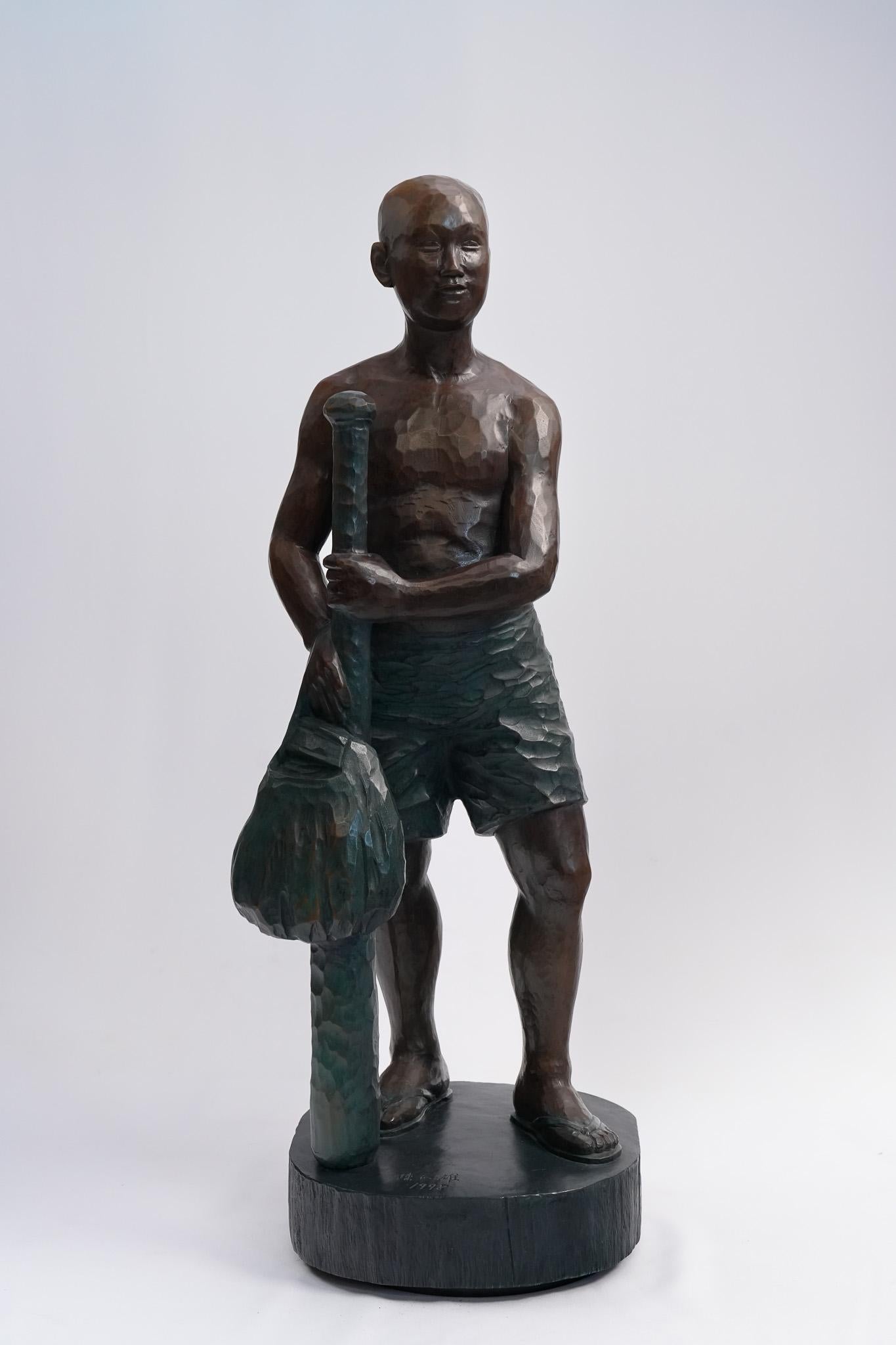 Who Wants to Play Baseball? Contemporary Bronze Figure Sculpture