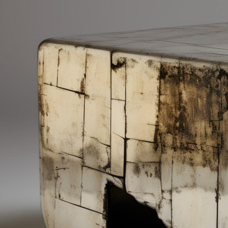 Modern Cheng Tuo Side Table by objective OBJECT Studio For Sale