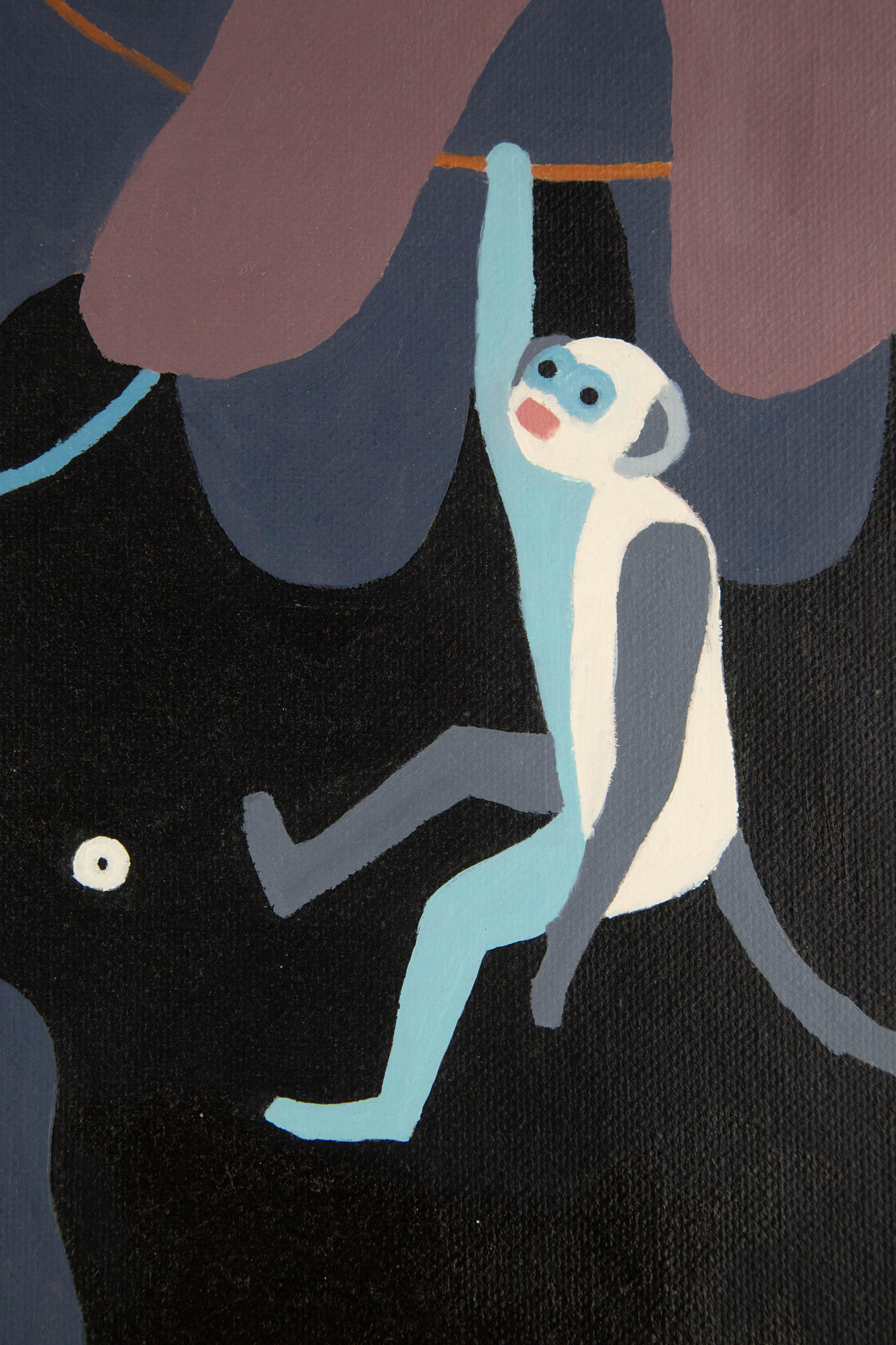 Chengjuan Wang Contemporary Original Acrylic On Canvas 