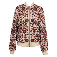 Cher Michel Klein Beige Lammlederjacke