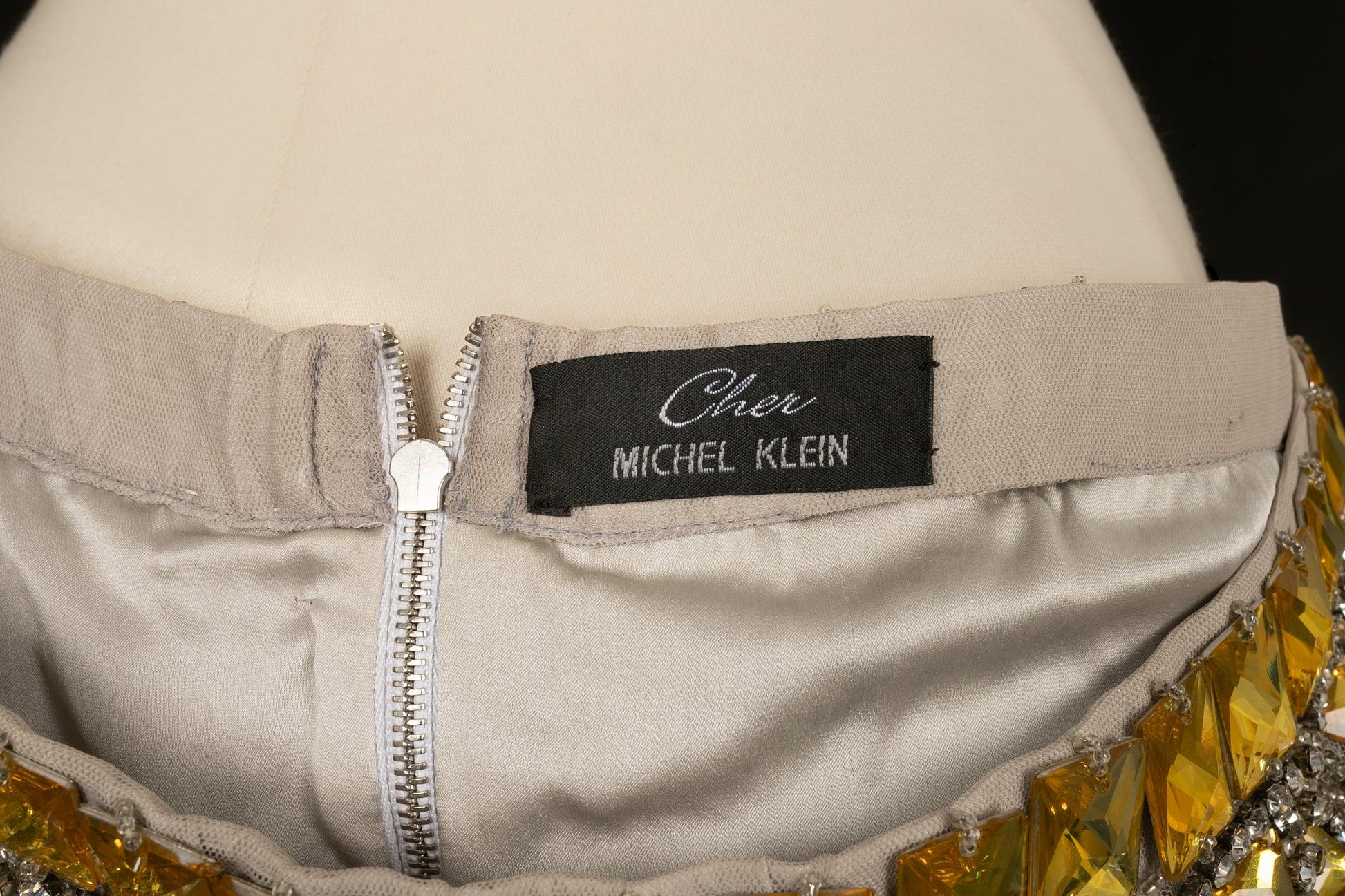 Cher Michel Klein Golden Skirt 1