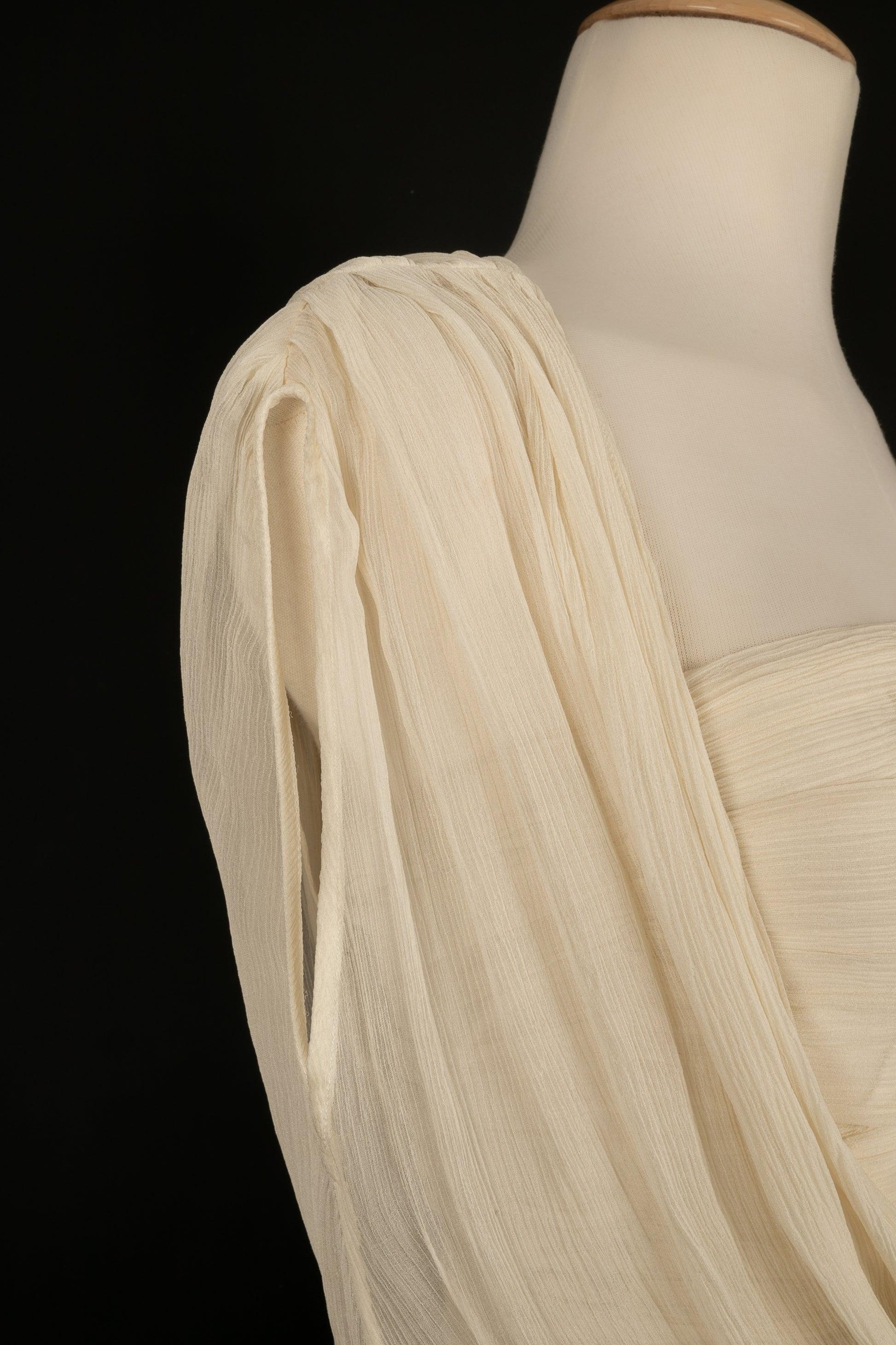Cher Michel Klein Pleated Dress 1