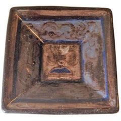 Cheramic Square Bowl by Rolf Hansen, Norway