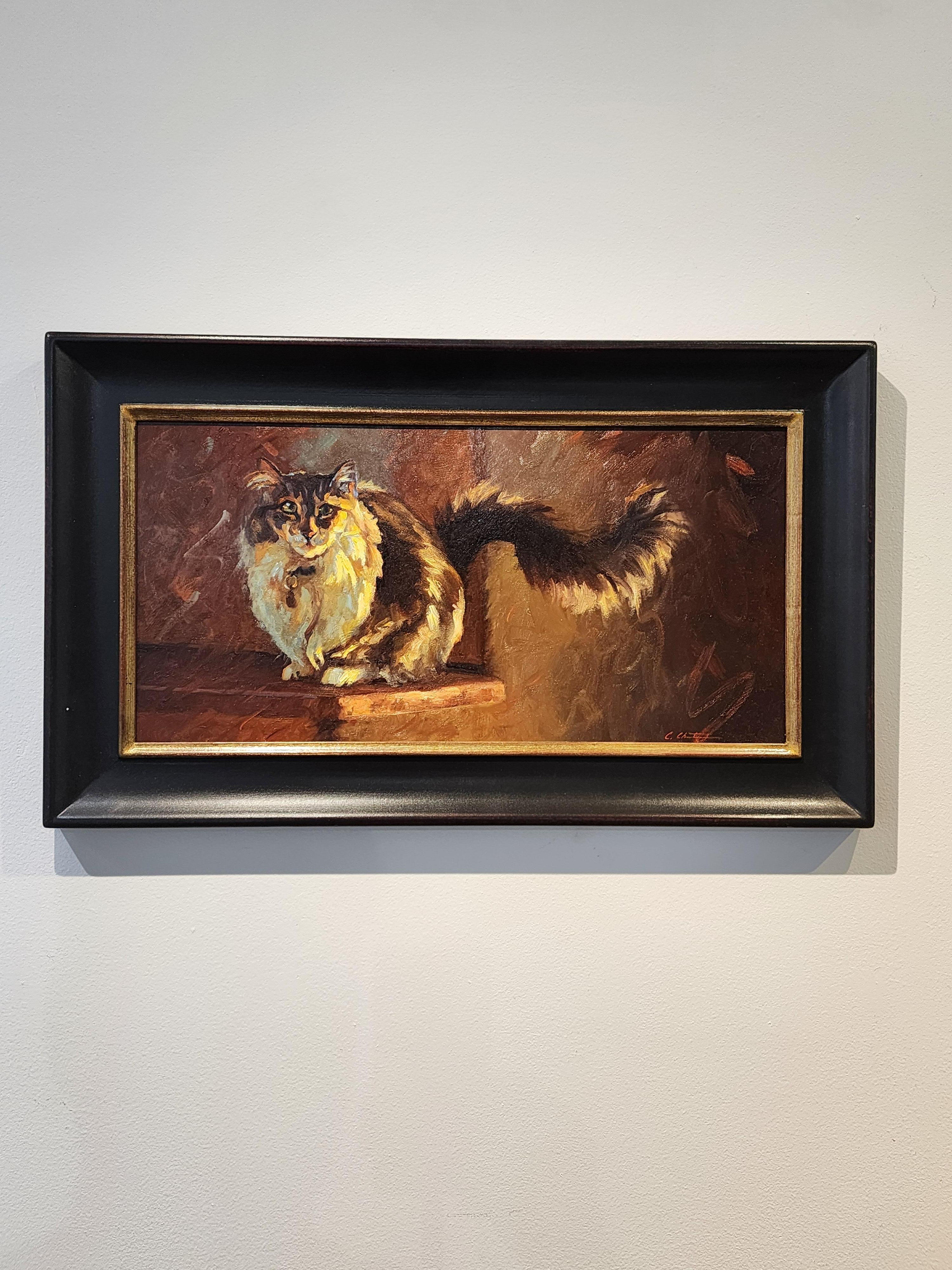 Gallo a las 5 a.m.  Pintura al óleo, Gallo, Artista tejano, Pinturas de animales, Enmarcado en venta 3