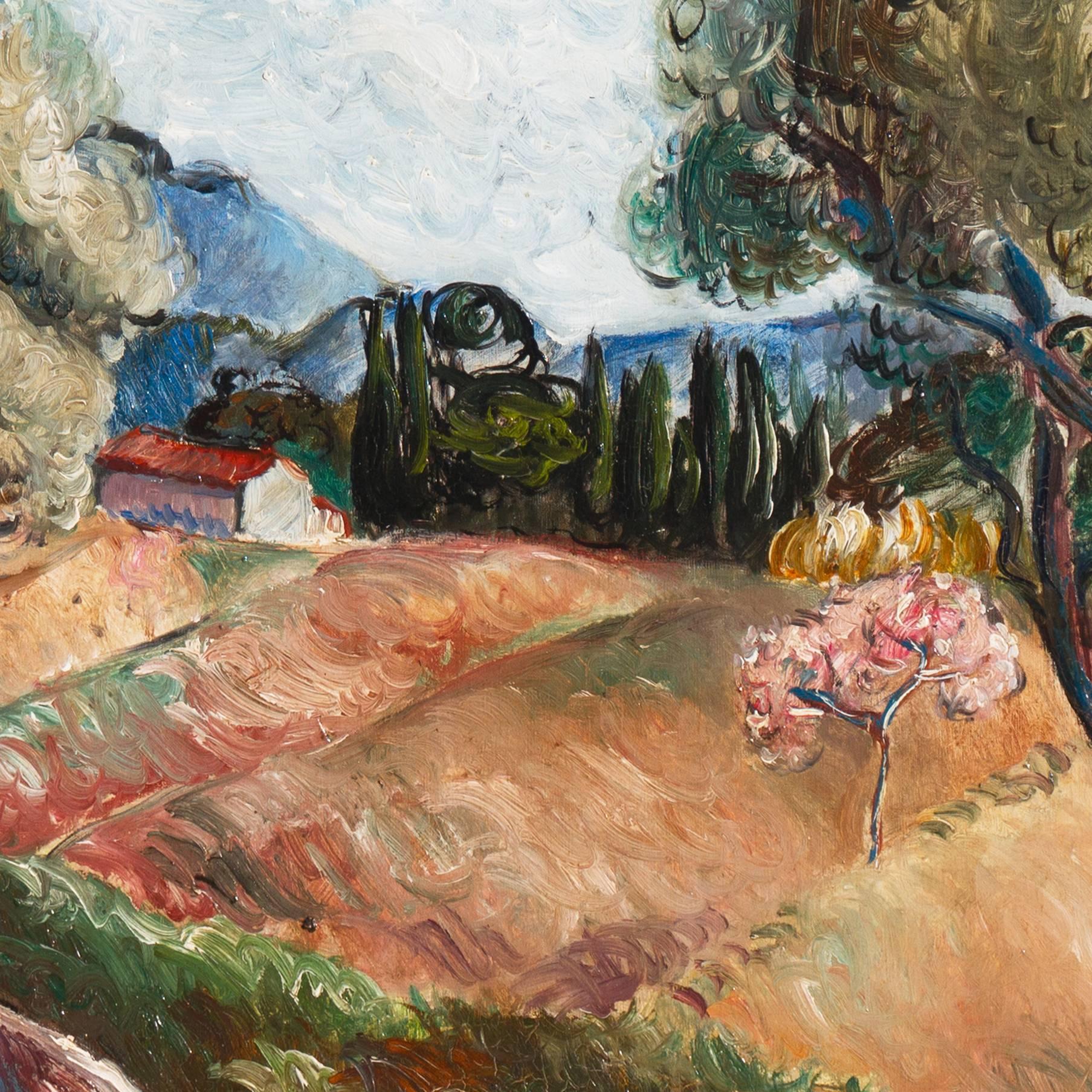 'Primavera in Provenza', Parigi, Salon d'Automne, Artista donna post-impressionista in vendita 1