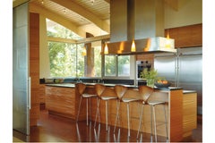 Cherner Bar Stool with Metal Base